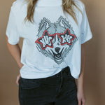 Huskies Glasses | Mom Crop Tee | RTS-Cropped Tees-Sister Shirts-Sister Shirts, Cute & Custom Tees for Mama & Littles in Trussville, Alabama.