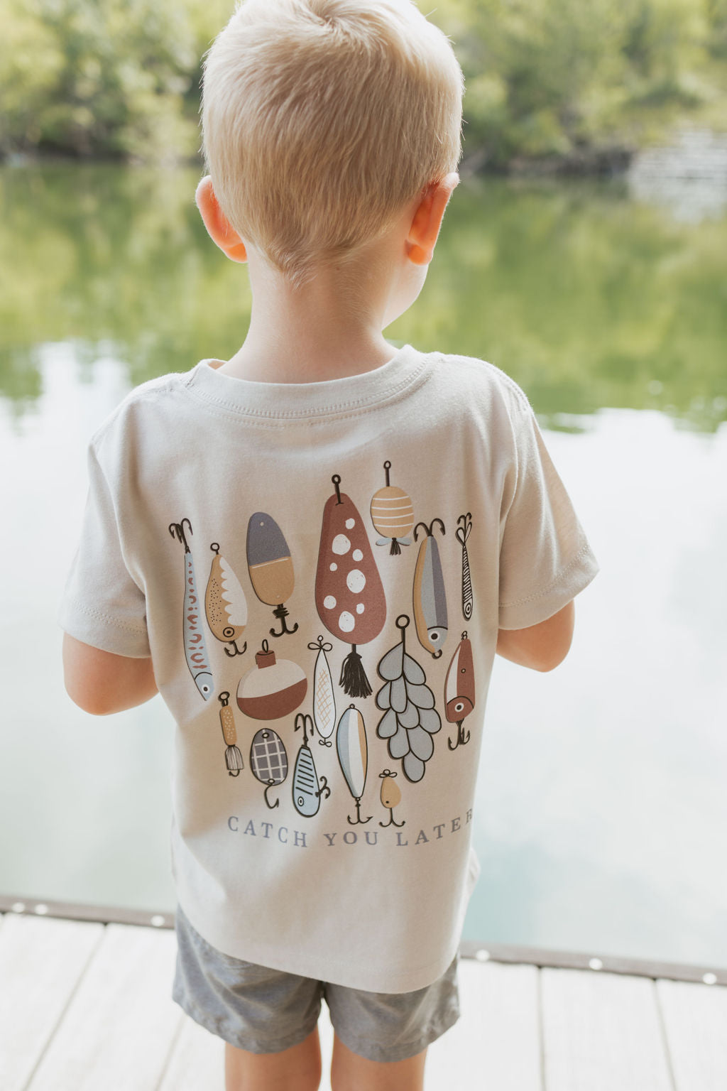 Load image into Gallery viewer, Catch You Later | Boy&amp;#39;s Tee-Sister Shirts-Sister Shirts, Cute &amp;amp; Custom Tees for Mama &amp;amp; Littles in Trussville, Alabama.
