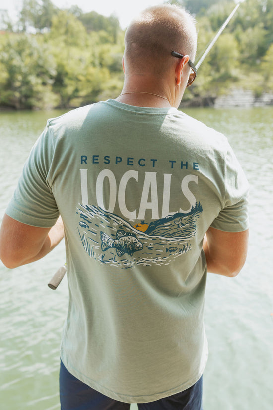 Respect the Locals | Men's Tee-Adult Tee-Sister Shirts-Sister Shirts, Cute & Custom Tees for Mama & Littles in Trussville, Alabama.