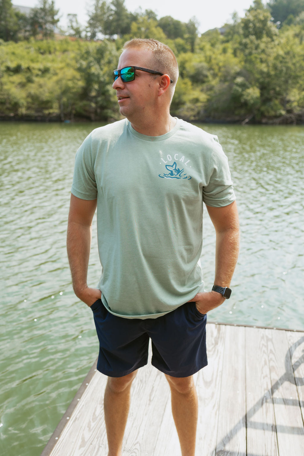Respect the Locals | Men's Tee-Sister Shirts-Sister Shirts, Cute & Custom Tees for Mama & Littles in Trussville, Alabama.
