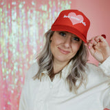 Love Never Fails | Youth + Adult Trucker Hat-Women - Accessories - Hats-Sister Shirts-Sister Shirts, Cute & Custom Tees for Mama & Littles in Trussville, Alabama.