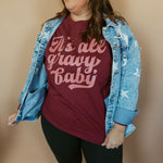 Gravy Baby | Adult Crewneck-Women - Tops - Crewnecks-Sister Shirts-Sister Shirts, Cute & Custom Tees for Mama & Littles in Trussville, Alabama.