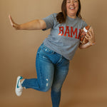 Customizable Foil | Mom Crop Tee-Womens - Tops - Tees-Sister Shirts-Sister Shirts, Cute & Custom Tees for Mama & Littles in Trussville, Alabama.