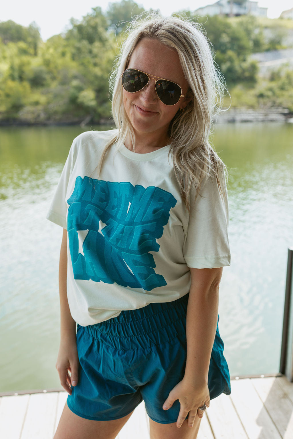 Meet Me At The Lake | Adult Tee-Sister Shirts-Sister Shirts, Cute & Custom Tees for Mama & Littles in Trussville, Alabama.