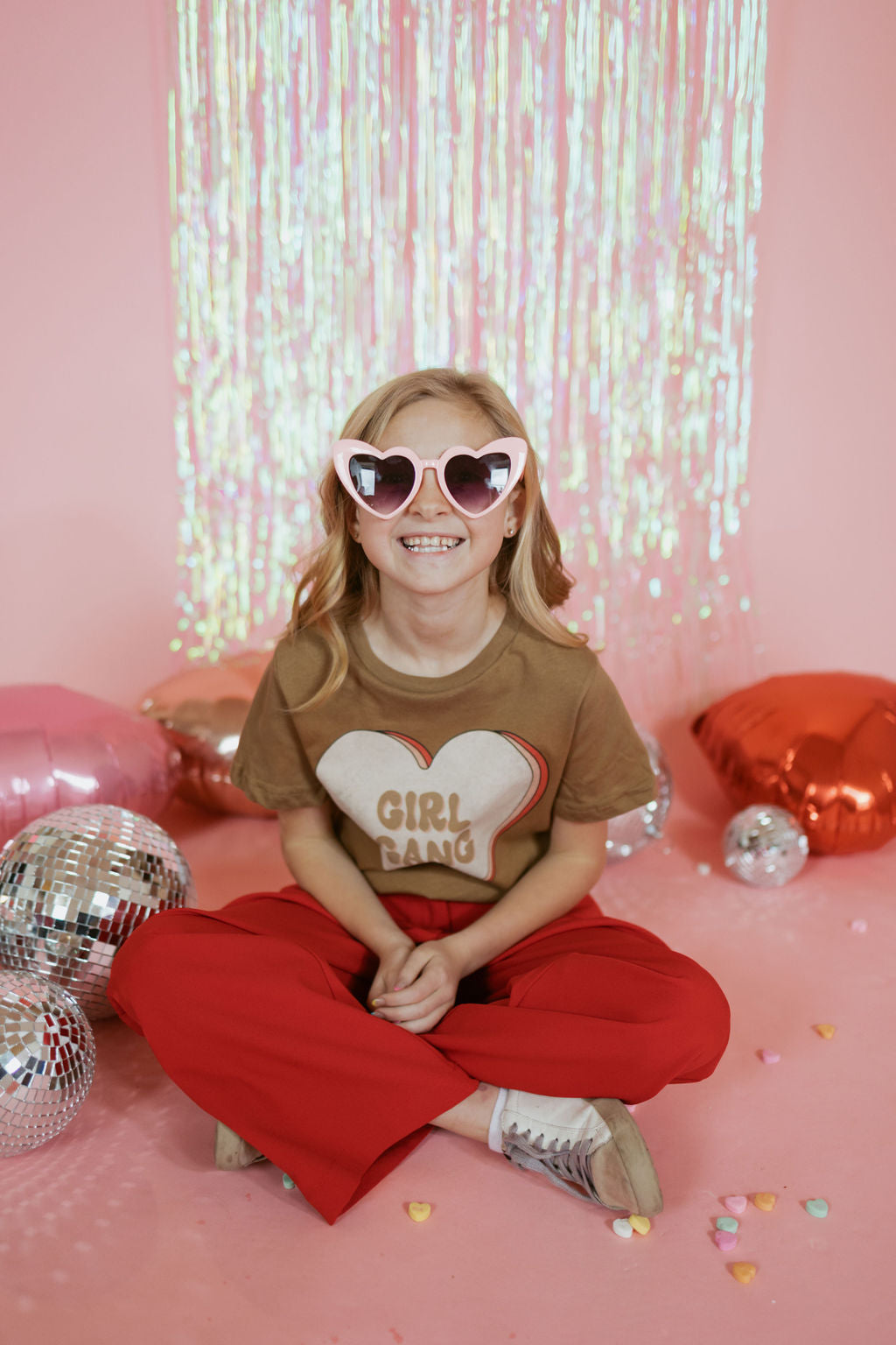 Girl Gang Multi Heart | Kids Tee | RTS-Kids Tees-Sister Shirts-Sister Shirts, Cute & Custom Tees for Mama & Littles in Trussville, Alabama.