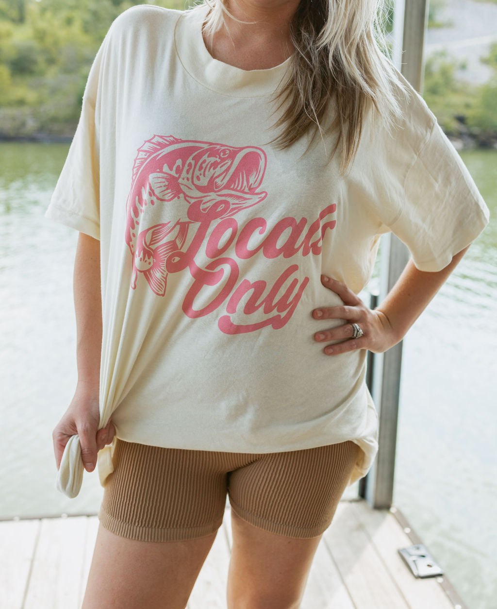 Mocha Ribbed Biker Shorts-women - bottoms - shorts-ANWND-Sister Shirts, Cute & Custom Tees for Mama & Littles in Trussville, Alabama.