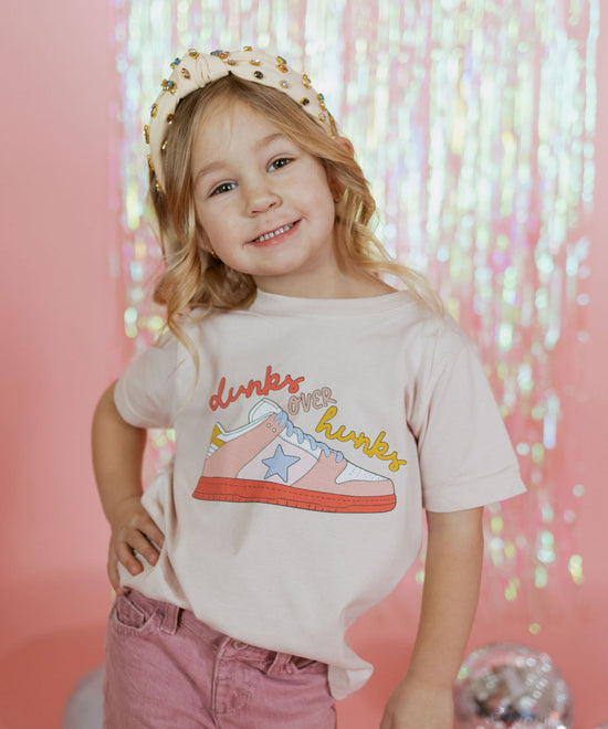 Dunks Over Hunks | Kids Tee | RTS-Kids Tees-Sister Shirts-Sister Shirts, Cute & Custom Tees for Mama & Littles in Trussville, Alabama.