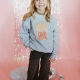 Fries Before Guys | Kids Crewneck | RTS-Kids Crewneck-Sister Shirts-Sister Shirts, Cute & Custom Tees for Mama & Littles in Trussville, Alabama.