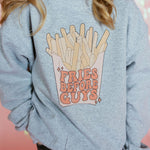 Fries Before Guys | Kids Crewneck | RTS-Kids Crewneck-Sister Shirts-Sister Shirts, Cute & Custom Tees for Mama & Littles in Trussville, Alabama.