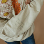 Birth Flower | Adult Crewneck-Women - Tops - Crewnecks-Sister Shirts-Sister Shirts, Cute & Custom Tees for Mama & Littles in Trussville, Alabama.