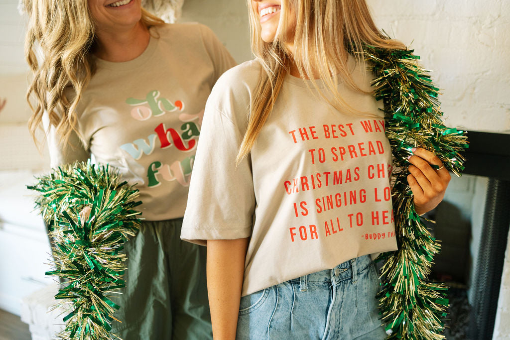 Christmas Cheer | Adult Tee-Adult Tee-Sister Shirts-Sister Shirts, Cute & Custom Tees for Mama & Littles in Trussville, Alabama.