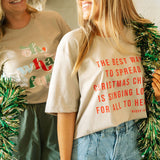 Christmas Cheer | Adult Tee-Adult Tee-Sister Shirts-Sister Shirts, Cute & Custom Tees for Mama & Littles in Trussville, Alabama.