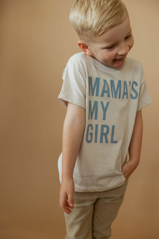 Mama's My Girl | Tee | Kids-Kids Tees-Sister Shirts-Sister Shirts, Cute & Custom Tees for Mama & Littles in Trussville, Alabama.