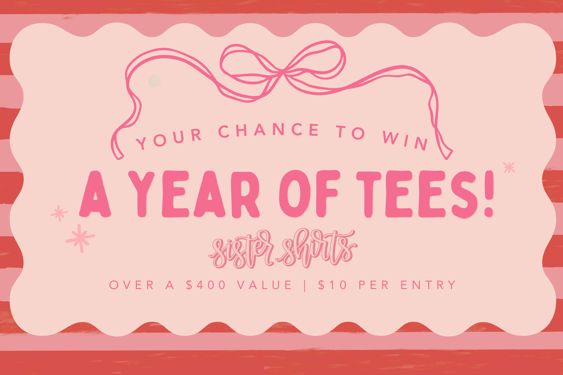 ✨ Win a Year of Tees! | Entry ✨-Sister Shirts-Sister Shirts, Cute & Custom Tees for Mama & Littles in Trussville, Alabama.