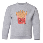 Fries Before Guys | Kids Crewneck | RTS-Kids Crewneck-Sister Shirts-Sister Shirts, Cute & Custom Tees for Mama & Littles in Trussville, Alabama.