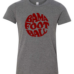 Bama Circle Football | Kids Tee-Youth - Tops - Tees-Sister Shirts-Sister Shirts, Cute & Custom Tees for Mama & Littles in Trussville, Alabama.