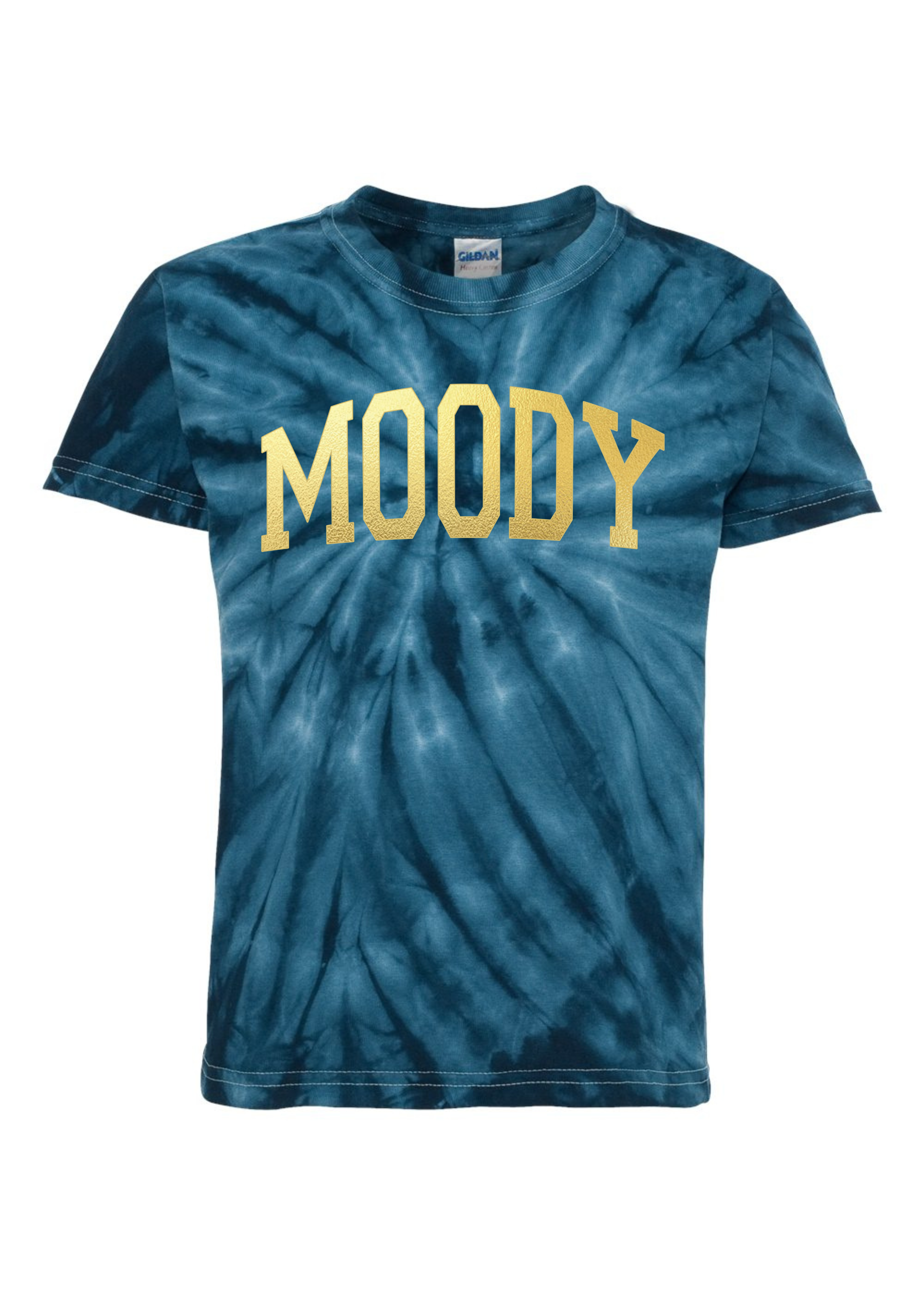 Moody Foil | Kids Tie Dye Tee-Youth - Tops - Tees-Sister Shirts-Sister Shirts, Cute & Custom Tees for Mama & Littles in Trussville, Alabama.