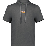 Springville Tigers Minimal | Adult Short Sleeve Performance Hoodie-Mens - Tops - Tees-Sister Shirts-Sister Shirts, Cute & Custom Tees for Mama & Littles in Trussville, Alabama.