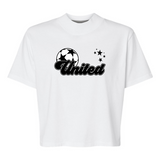 Groovy United | Mom Crop Tee-Womens - Tops - Tees-Sister Shirts-Sister Shirts, Cute & Custom Tees for Mama & Littles in Trussville, Alabama.