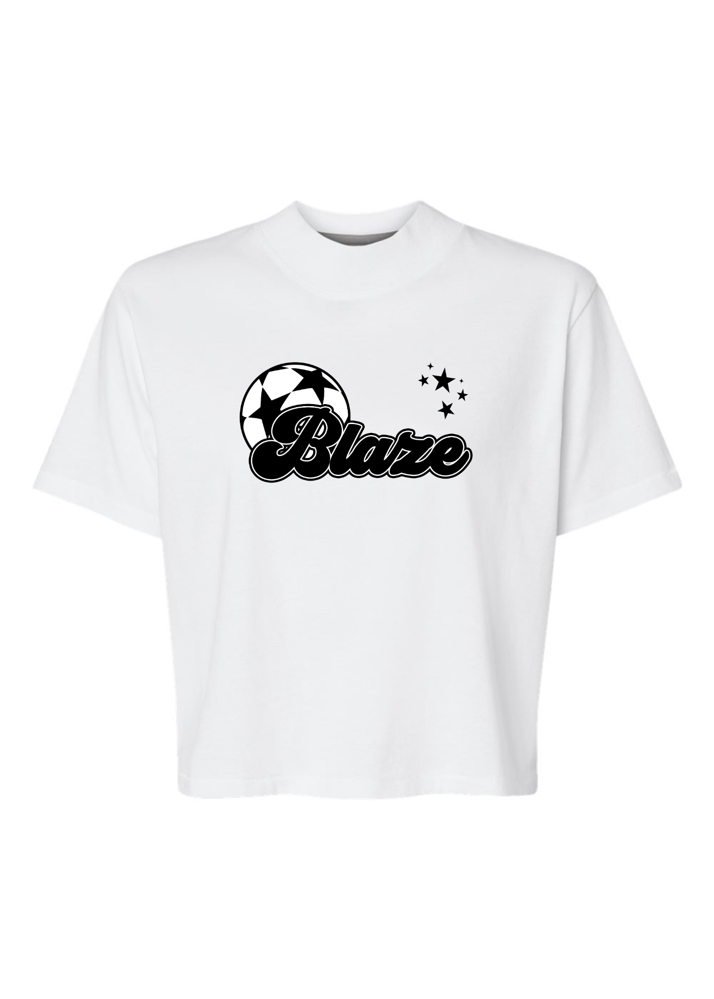 Groovy Blaze | Mom Crop Tee-Womens - Tops - Tees-Sister Shirts-Sister Shirts, Cute & Custom Tees for Mama & Littles in Trussville, Alabama.