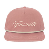 Trussville Script in Rose | Adult Hat-Women - Accessories - Hats-Sister Shirts-Sister Shirts, Cute & Custom Tees for Mama & Littles in Trussville, Alabama.