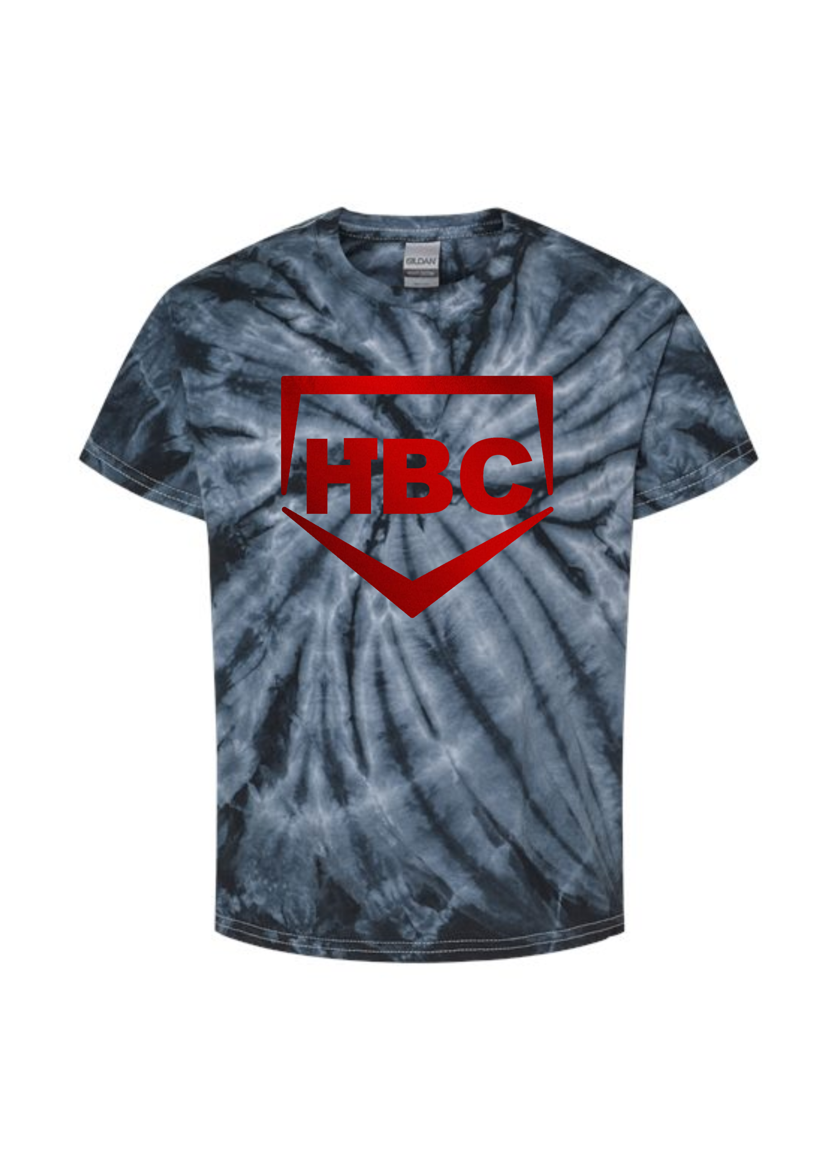 HBC Foil | Youth Tie Dye Tee-Youth - Tops - Tees-Sister Shirts-Sister Shirts, Cute & Custom Tees for Mama & Littles in Trussville, Alabama.