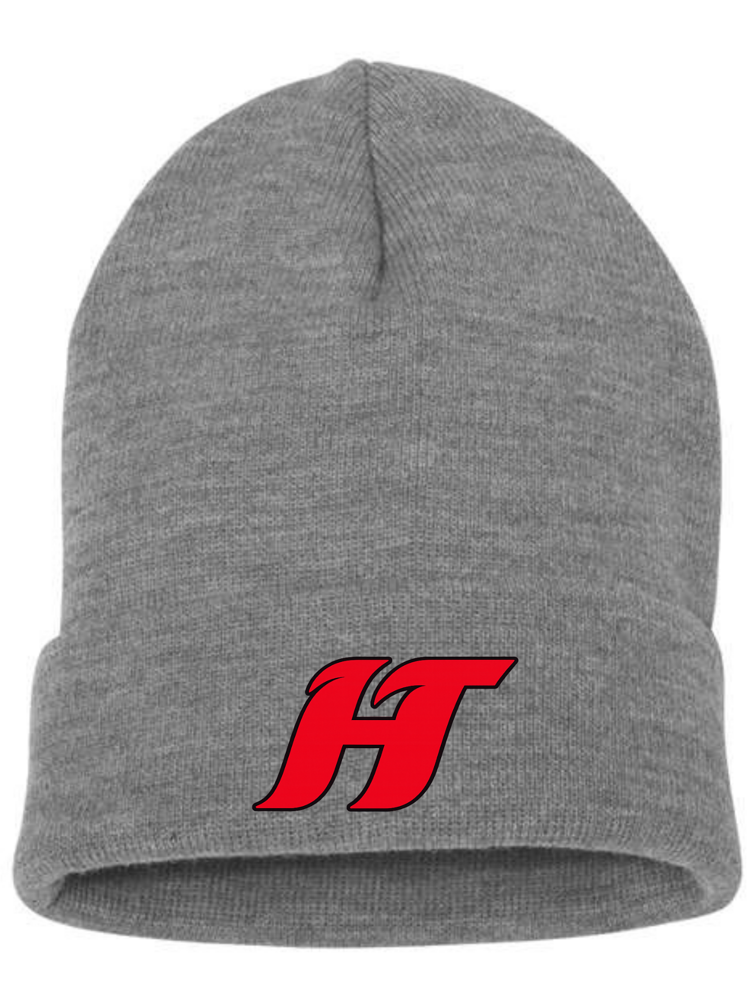 HT Swoosh | Adult Beanie-Accessories - Beanies-Sister Shirts-Sister Shirts, Cute & Custom Tees for Mama & Littles in Trussville, Alabama.