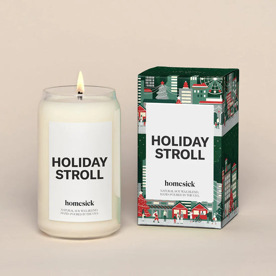 Homesick Holiday Candle | Holiday Stroll-Candles-Homesick-Sister Shirts, Cute & Custom Tees for Mama & Littles in Trussville, Alabama.