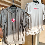 Husky Head Minimal | Adult Short Sleeve Performance Hoodie | RTS-Performance Hoodie-Sister Shirts-Sister Shirts, Cute & Custom Tees for Mama & Littles in Trussville, Alabama.