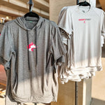Husky Head Minimal | Adult Short Sleeve Performance Hoodie-Mens - Tops - Tees-Sister Shirts-Sister Shirts, Cute & Custom Tees for Mama & Littles in Trussville, Alabama.