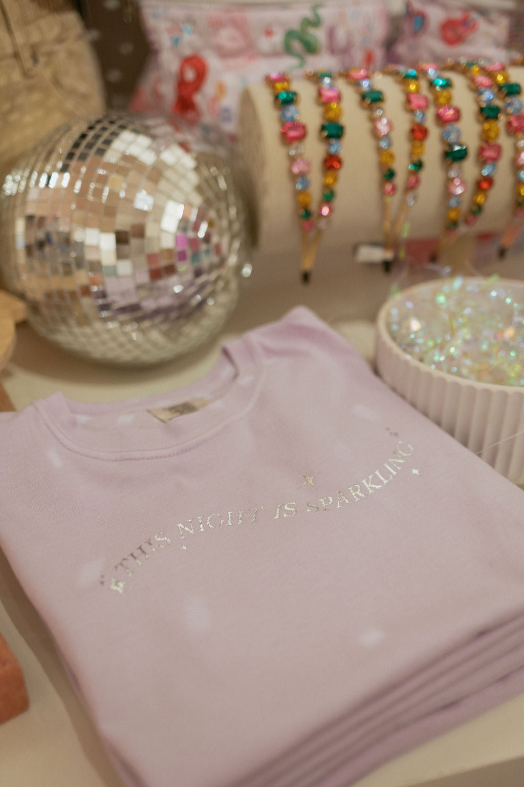 This Night is Sparkling | Youth Tee-Kids Tees-Sister Shirts-Sister Shirts, Cute & Custom Tees for Mama & Littles in Trussville, Alabama.