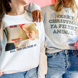 Buzz Your Girlfriend | Adult Crewneck-Women - Tops - Crewnecks-Sister Shirts-Sister Shirts, Cute & Custom Tees for Mama & Littles in Trussville, Alabama.