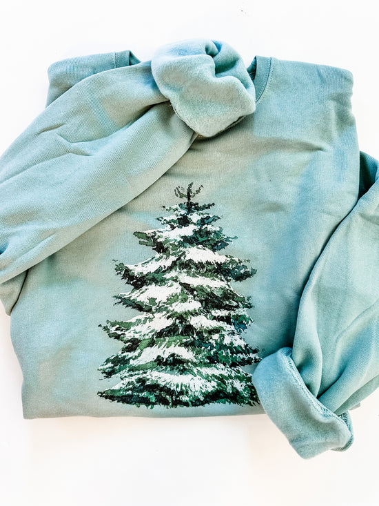 Winter Tree | Adult Crewneck | RTS-Adult Crewneck-Sister Shirts-Sister Shirts, Cute & Custom Tees for Mama & Littles in Trussville, Alabama.