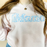 Floral Mama | Adult Crewneck-Women - Tops - Crewnecks-Sister Shirts-Sister Shirts, Cute & Custom Tees for Mama & Littles in Trussville, Alabama.