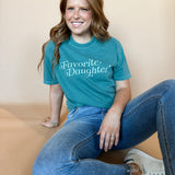 Favorite Daughter | Adult Tee-Womens - Tops - Tees-Sister Shirts-Sister Shirts, Cute & Custom Tees for Mama & Littles in Trussville, Alabama.