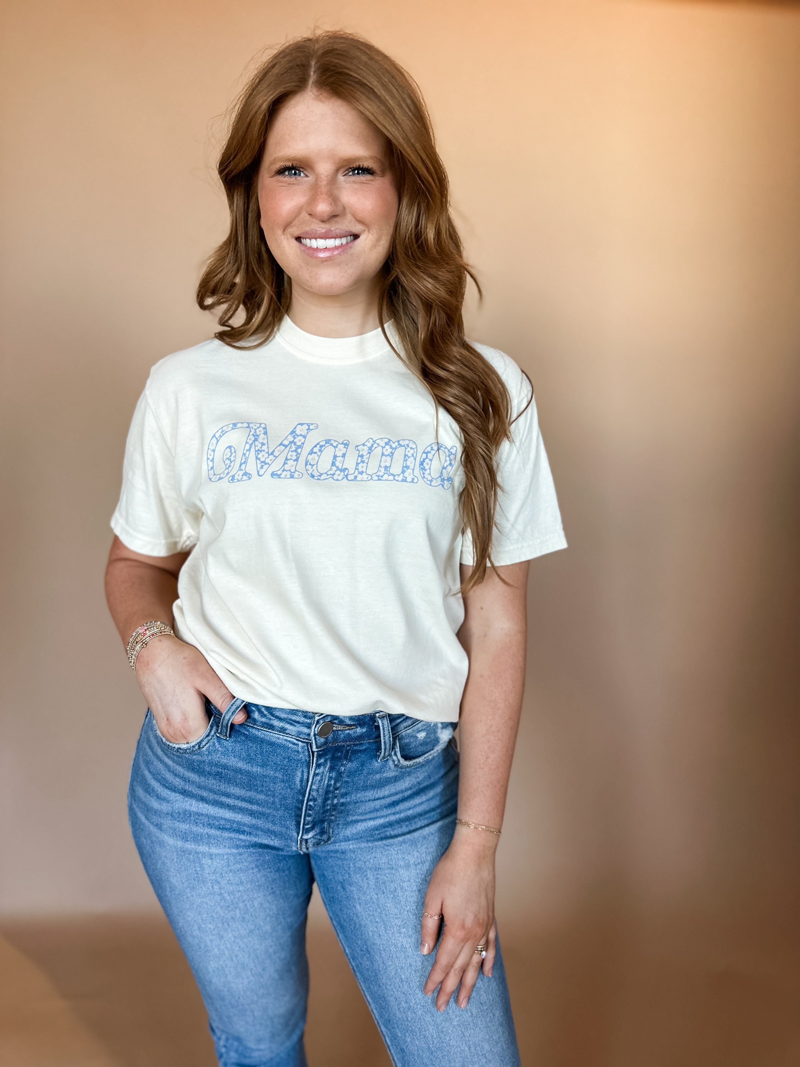 Floral Mama | Adult Tee-Womens - Tops - Tees-Sister Shirts-Sister Shirts, Cute & Custom Tees for Mama & Littles in Trussville, Alabama.