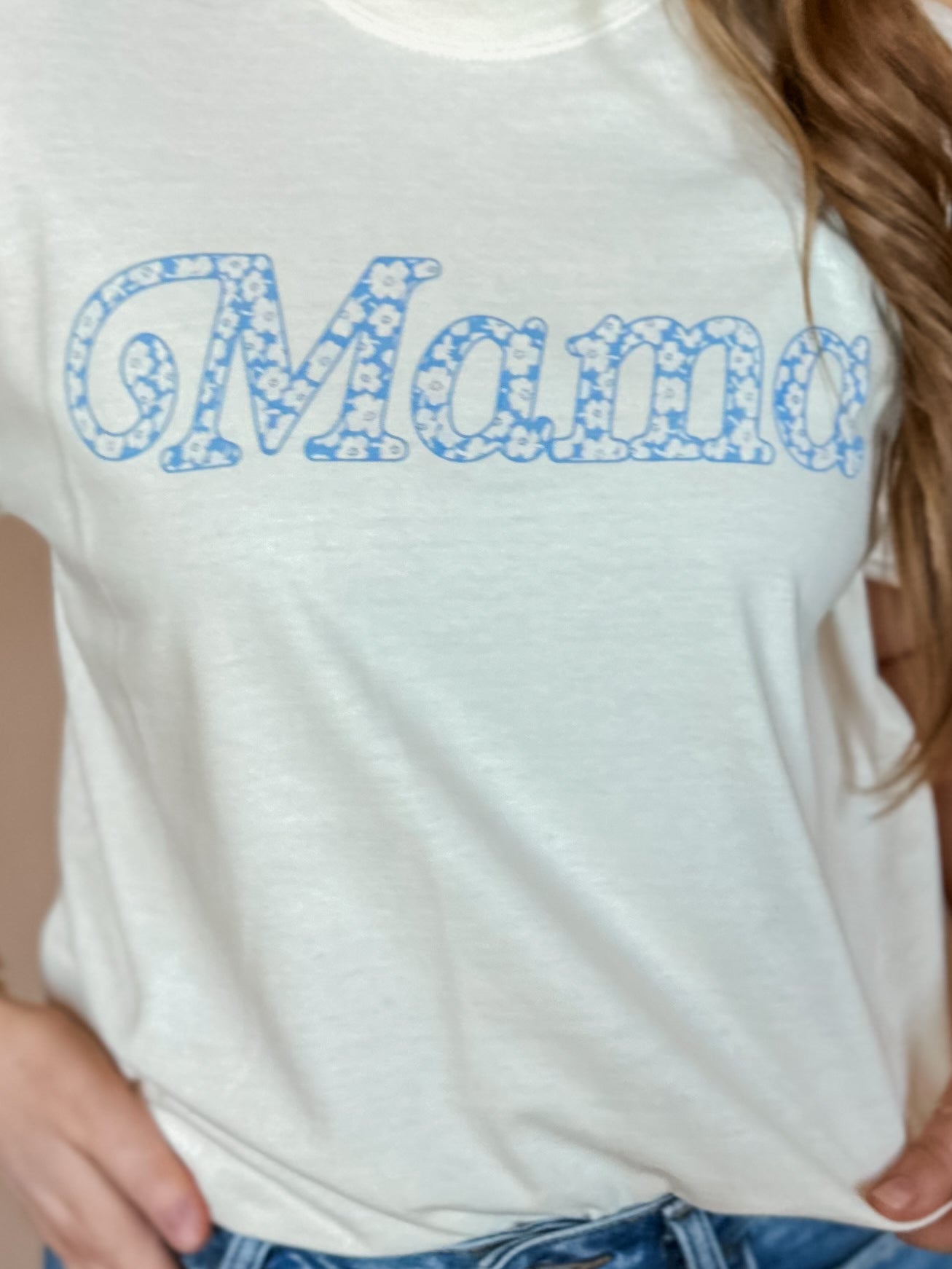 Floral Mama | Adult Tee-Womens - Tops - Tees-Sister Shirts-Sister Shirts, Cute & Custom Tees for Mama & Littles in Trussville, Alabama.