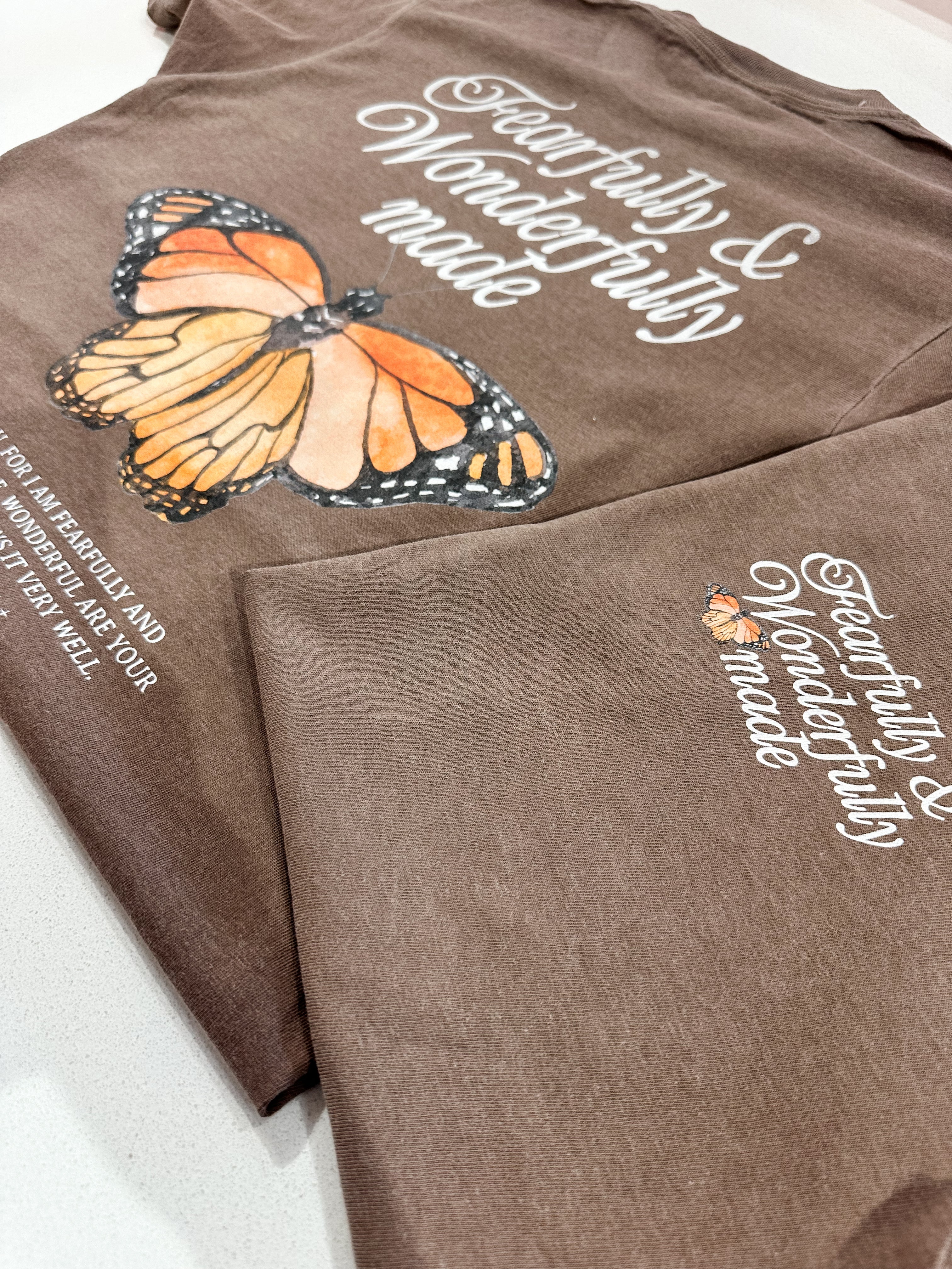 Fearfully + Wonderfully Made | Adult Tee | RTS-Adult Tee-Sister Shirts-Sister Shirts, Cute & Custom Tees for Mama & Littles in Trussville, Alabama.