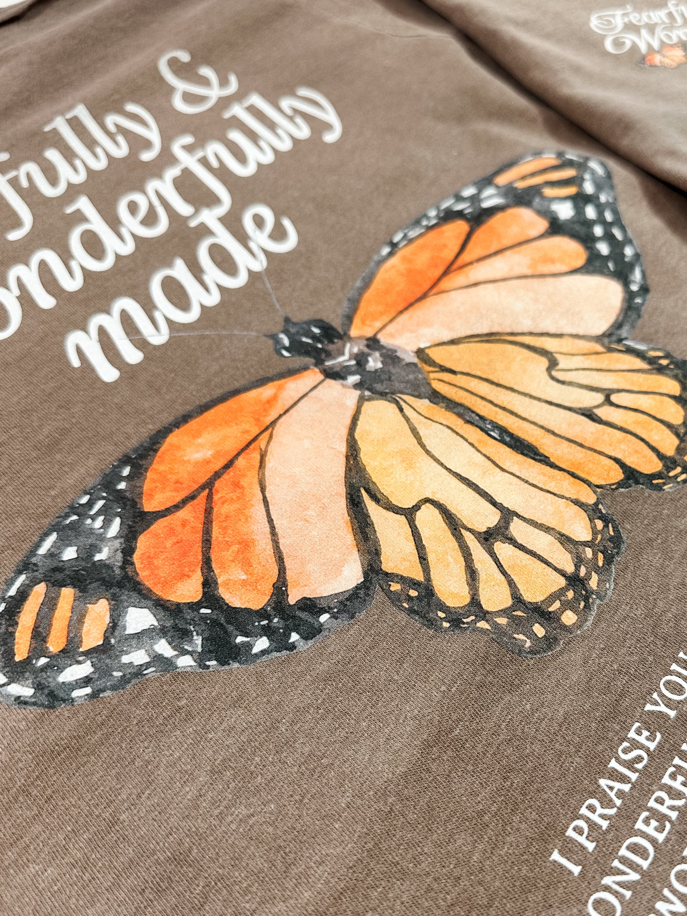 Fearfully + Wonderfully Made | Adult Tee | RTS-Adult Tee-Sister Shirts-Sister Shirts, Cute & Custom Tees for Mama & Littles in Trussville, Alabama.