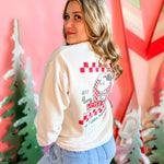 Little Neros Pizza | Adult Crewneck-Sister Shirts-Sister Shirts, Cute & Custom Tees for Mama & Littles in Trussville, Alabama.