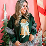 Christmas Doodle | Adult Crewneck-Adult Crewneck-Sister Shirts-Sister Shirts, Cute & Custom Tees for Mama & Littles in Trussville, Alabama.