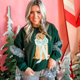 Christmas Doodle | Adult Crewneck-Adult Crewneck-Sister Shirts-Sister Shirts, Cute & Custom Tees for Mama & Littles in Trussville, Alabama.