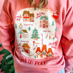 Whimsical North Pole | Adult Crewneck-Adult Crewneck-Sister Shirts-Sister Shirts, Cute & Custom Tees for Mama & Littles in Trussville, Alabama.