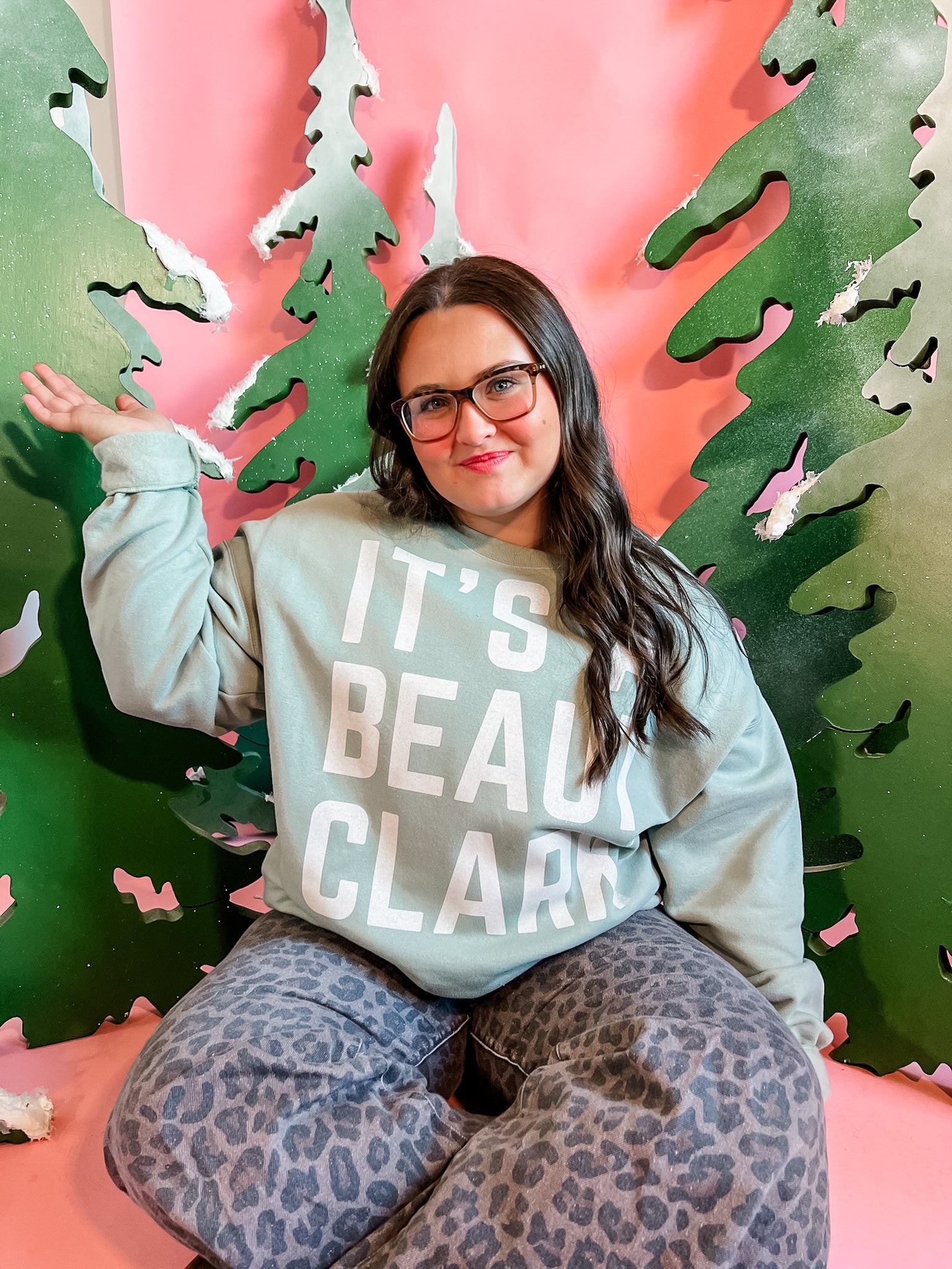 It's A Beaut Clark | Adult Crewneck-Sister Shirts-Sister Shirts, Cute & Custom Tees for Mama & Littles in Trussville, Alabama.