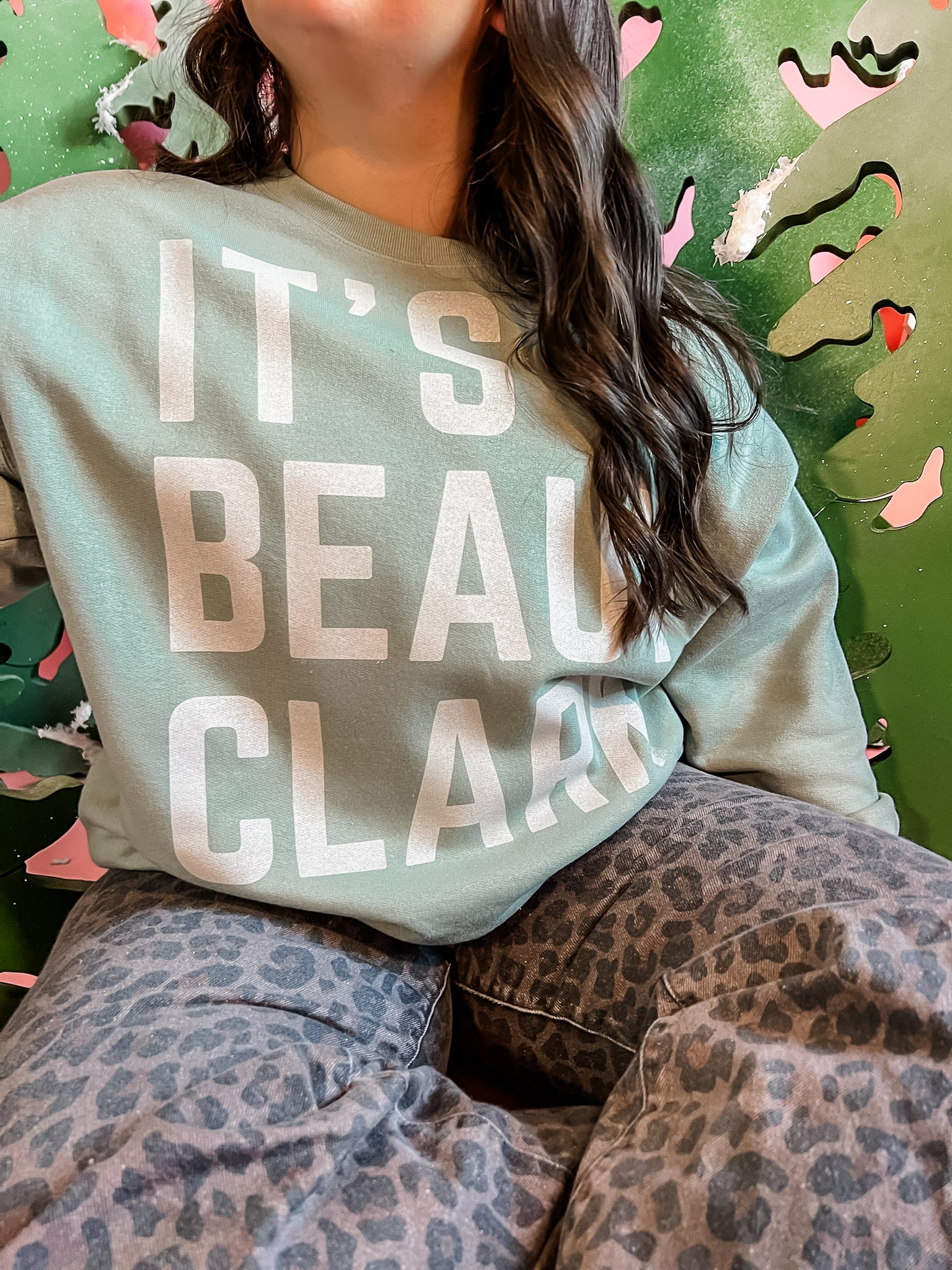 It's A Beaut Clark | Adult Crewneck-Sister Shirts-Sister Shirts, Cute & Custom Tees for Mama & Littles in Trussville, Alabama.