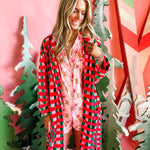 Plaid Perfection Robe-Women - Robes-Shiraleah-Sister Shirts, Cute & Custom Tees for Mama & Littles in Trussville, Alabama.