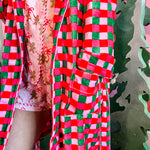 Plaid Perfection Robe-Women - Robes-Shiraleah-Sister Shirts, Cute & Custom Tees for Mama & Littles in Trussville, Alabama.