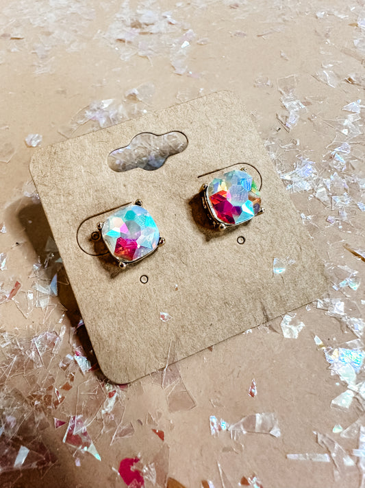 Druzy Stud Earrings-Sister Shirts-Sister Shirts, Cute & Custom Tees for Mama & Littles in Trussville, Alabama.