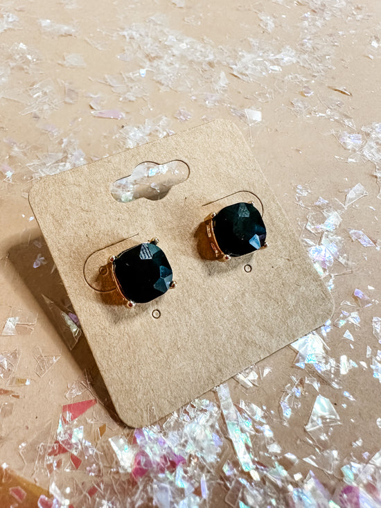 Druzy Stud Earrings-Jewelry-crystal avenue-Sister Shirts, Cute & Custom Tees for Mama & Littles in Trussville, Alabama.