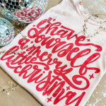 Merry Little Christmas | Adult Tee-Adult Tee-Sister Shirts-Sister Shirts, Cute & Custom Tees for Mama & Littles in Trussville, Alabama.